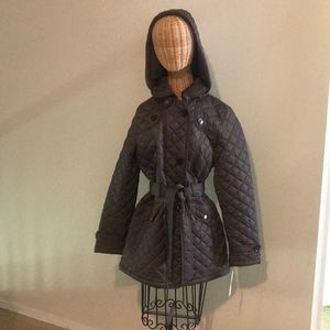 Laundry by Design Quilted Coat - Smoky Gray